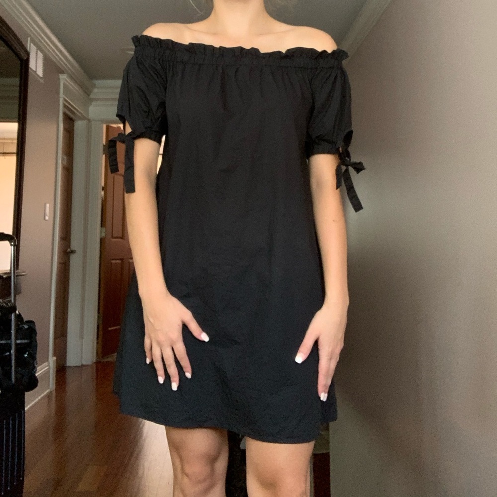 Black Off Shoulder dress